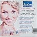 100% Pure Collagen maska s kyselinou hyaluronovou - kolagenový plát - 1 ks