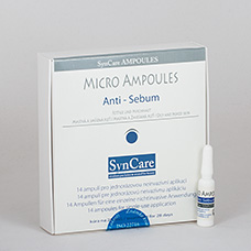 SynCare - Micro Ampoules Anti Sebum - kůra na 28 dnů