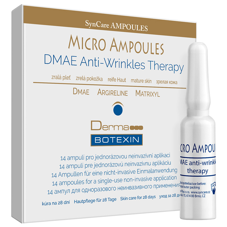 SynCare - MicroAmpoules DMAE anti-wrinkles therapy - kůra na 28 dnů